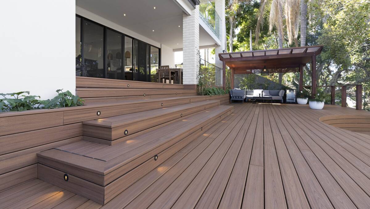 wooden decking